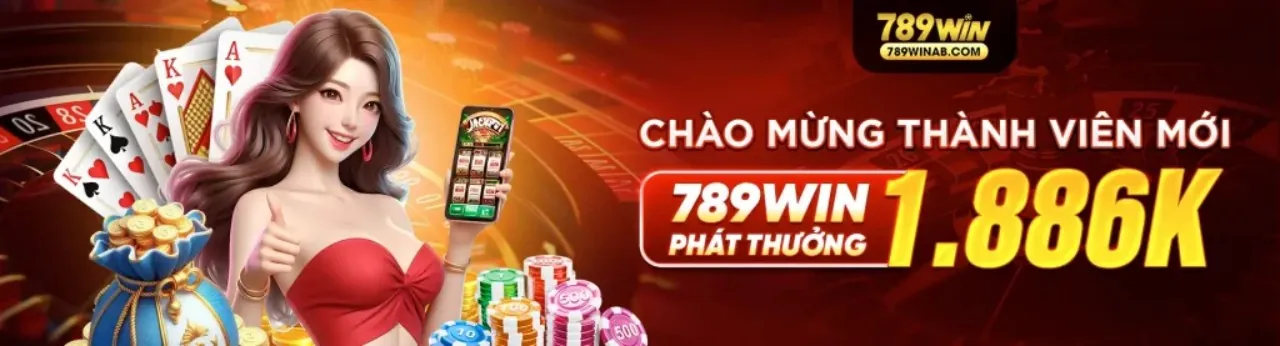 Hình ảnh chào mừng 789win đăng nhập, thể hiện cổng game uy tín và các ưu đãi hấp dẫn